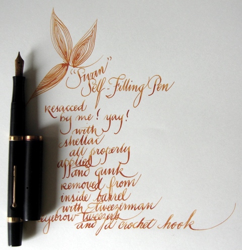 Swan Self-Filling Pen