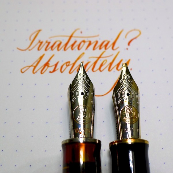 Two M1000 nibs