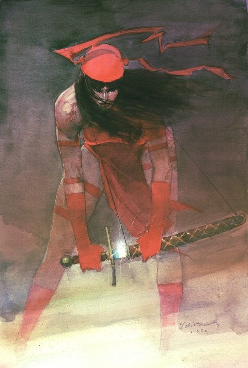 Elektra by Bill Sienkiewicz