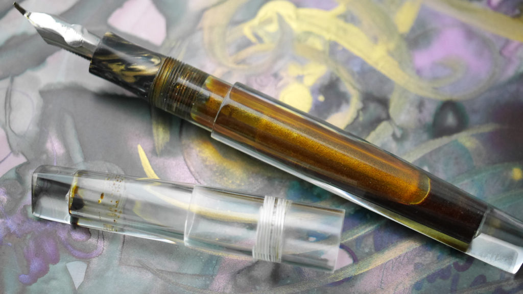 garen Dusver redden Newton Pens Prospector with KWZ Honey ink and Kremer Pearl Luster pigment  in Colibri Star Gold – Leigh Reyes. My Life As a Verb.